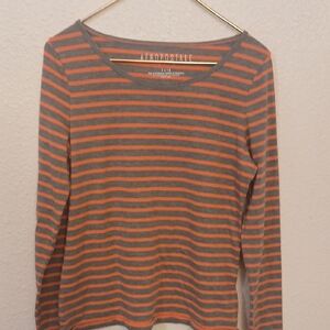 "Make Offer" Aeropostale Striped Long Sleeve Top